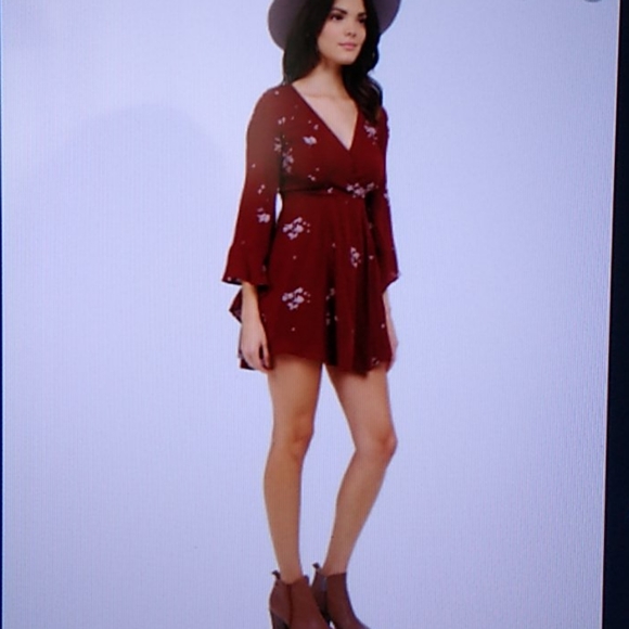 Free People Jasmine  Embroidered Dress size 6 - Picture 12 of 12